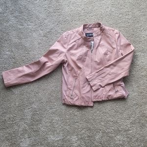 Guess faux-leather jacket